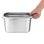 Bac gastronorme inox Vogue GN 1/4 150 mm – vue 2