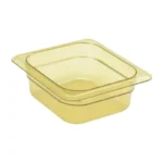 Bac Cambro GN 1/6 haute température jaune 65 mm