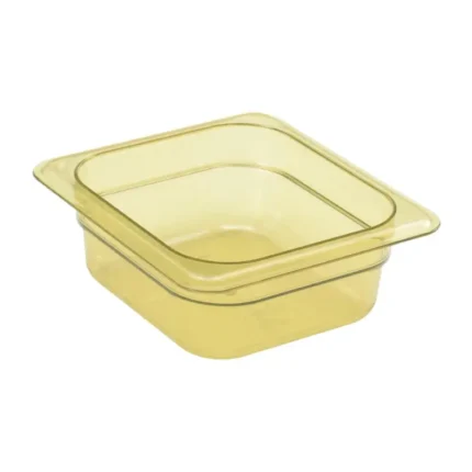 Bac Cambro GN 1/6 haute température jaune 65 mm