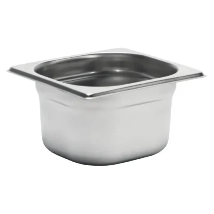 Bac gastronorme inox Gastro M – GN 1/6 – 100 mm – 2,1 L – Inox 304