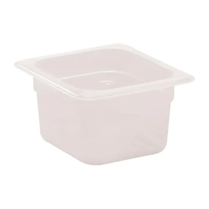 Bac gastronorme Cambro GN 1/6 polypropylène 100 mm