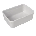 Bacs à glace Vogue 2 litres blancs en polypropylène – vue 3