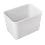 Bacs à glace Vogue 4 litres blancs en polypropylène – vue 3