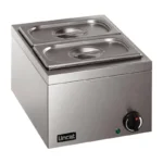 Bain-marie Lincat Lynx 400 deux bacs GN 1/4 avec couvercles