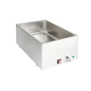 Bain-marie Buffalo GN 1/1 en inox sans robinet de vidange