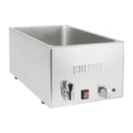 Bain-marie Buffalo GN 1/1 avec robinet de vidange, livré sans bac