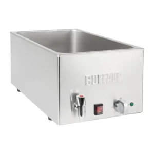 Bain-marie Buffalo GN 1/1 avec robinet de vidange, livré sans bac