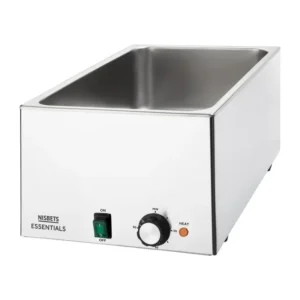 Bain-marie électrique Nisbets Essentials format GN 1/1 en inox – vue 2