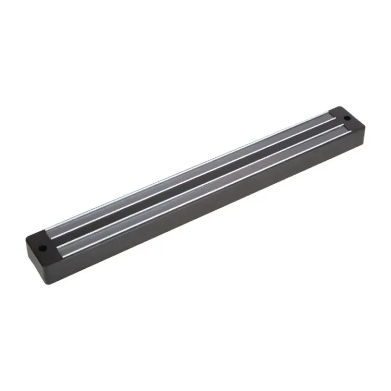 Barre magnétique pour couteaux Vogue noire 300 mm