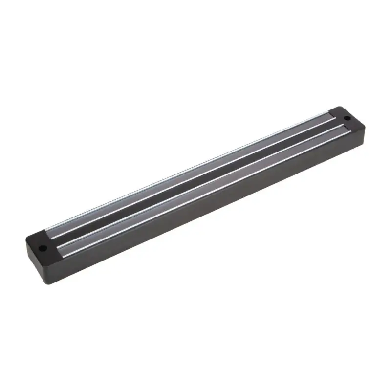 Barre magnétique pour couteaux Vogue noire 300 mm Barre magnétique pour couteaux Vogue noire 300 mm