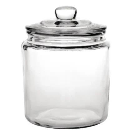 Bocal à biscuits Olympia 3,8 L en verre rétro