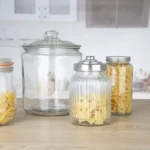 Bocal à biscuits Olympia 3,8 L en verre rétro – vue 3