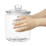 Bocal à biscuits Olympia 3,8 L en verre rétro – vue 4