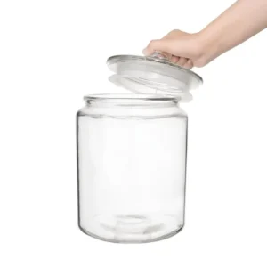 Bocal à biscuits Olympia 6,35 L en verre vintage – vue 2