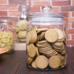 Bocal à biscuits Olympia 6,35 L en verre vintage – vue 4