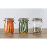 Bocal Kilner à clip 1 litre en verre – vue 8