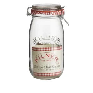 Bocal Kilner à clip 2 litres en verre