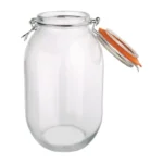 Bocal à conserve Vogue – 2 L – Couvercle à clip – Joint caoutchouc – vue 2