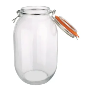 Bocal à conserve Vogue – 2 L – Couvercle à clip – Joint caoutchouc – vue 2