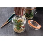 Bocal Kilner à clip 350 ml en verre – vue 4