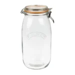 Bocal Kilner à clip 3 litres en verre sans BPA – vue 2