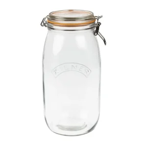 Bocal Kilner à clip 3 litres en verre sans BPA – vue 2