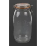 Bocal Kilner à clip 3 litres en verre sans BPA – vue 6