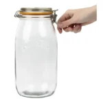 Bocal Kilner à clip 3 litres en verre sans BPA – vue 8