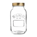 Bocal Kilner à vis 1 litre en verre