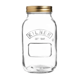Bocal Kilner à vis 1 litre en verre