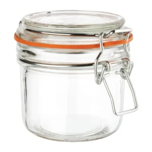 Bocaux à conserve Vogue – 200 ml – Clip et joint caoutchouc – Lot de 6