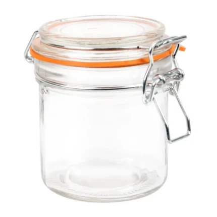 Bocaux à conserve Vogue – 285 ml – Clip et joint caoutchouc – Lot de 6