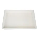 Boîte à pâte à pizza Cambro blanche en polypropylène – vue 4