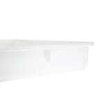 Boîte à pâte à pizza Cambro blanche en polypropylène – vue 6
