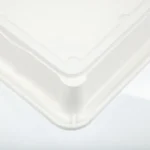 Boîte à pâte à pizza Cambro blanche en polypropylène – vue 9