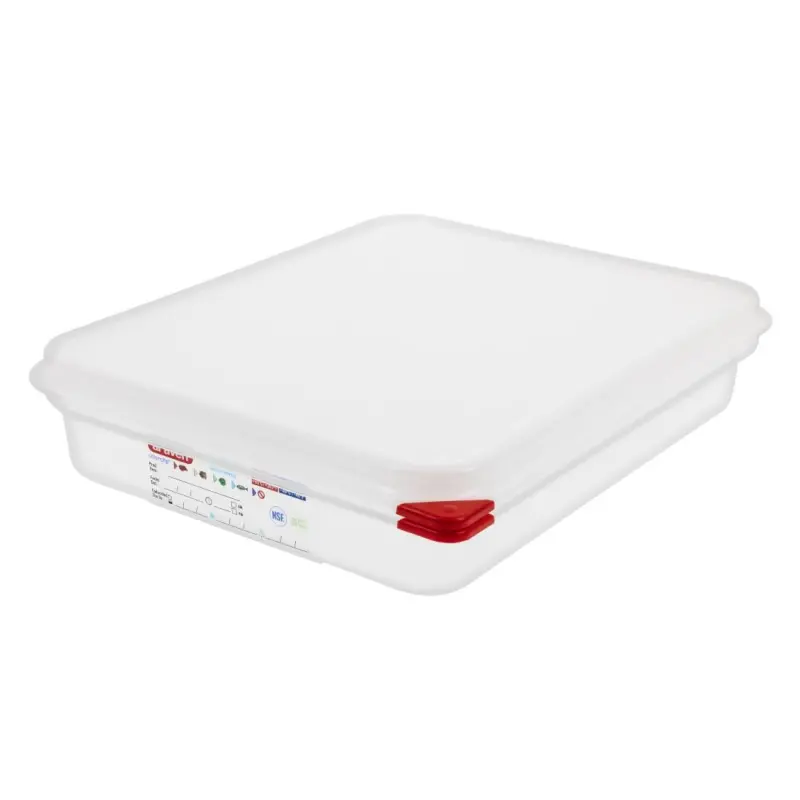 Boîtes alimentaires Araven GN 1/2 extra-plates 65 mm Boîtes alimentaires Araven GN 1/2 extra-plates 65 mm