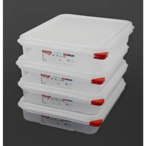 Boîtes alimentaires Araven GN 1/2 extra-plates 65 mm – vue 2