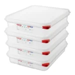 Boîtes alimentaires Araven GN 1/2 extra-plates 65 mm – vue 3
