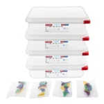 Boîtes alimentaires Araven GN 1/2 extra-plates 65 mm – vue 6
