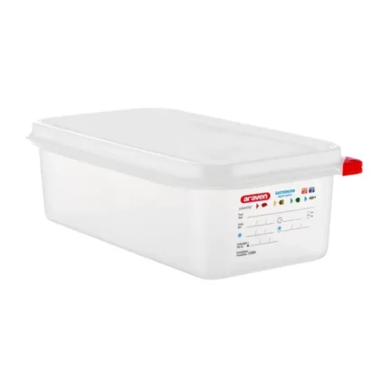 Boîtes alimentaires Araven GN 1/3 basses 4 L
