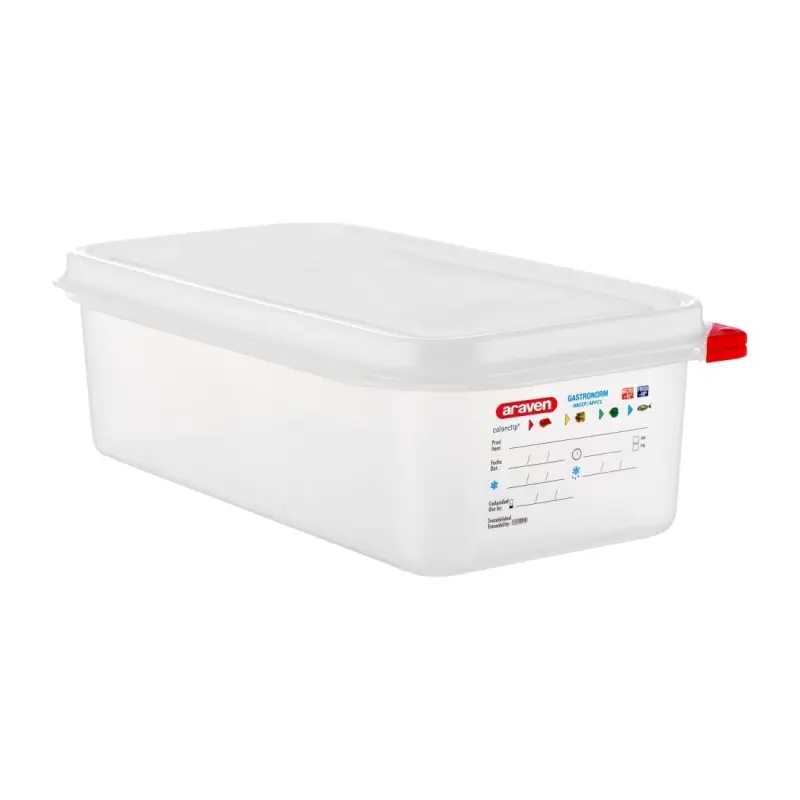 Boîtes alimentaires Araven GN 1/3 basses 4 L Boîtes alimentaires Araven GN 1/3 basses 4 L