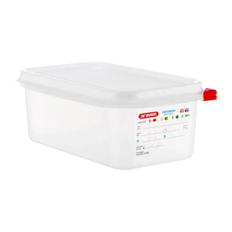 Boîtes alimentaires Araven GN 1/4 basses 2,8 L