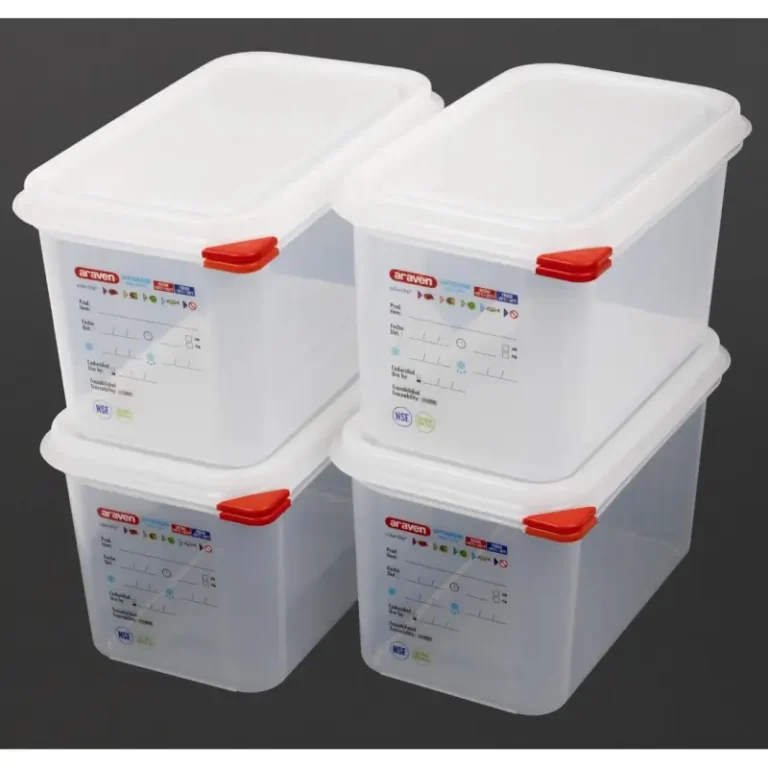 Boîtes alimentaires Araven GN 1/4 hermétiques 4,3 L