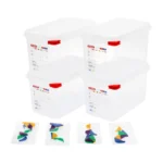 Boîtes alimentaires Araven GN 1/4 hermétiques 4,3 L – vue 6