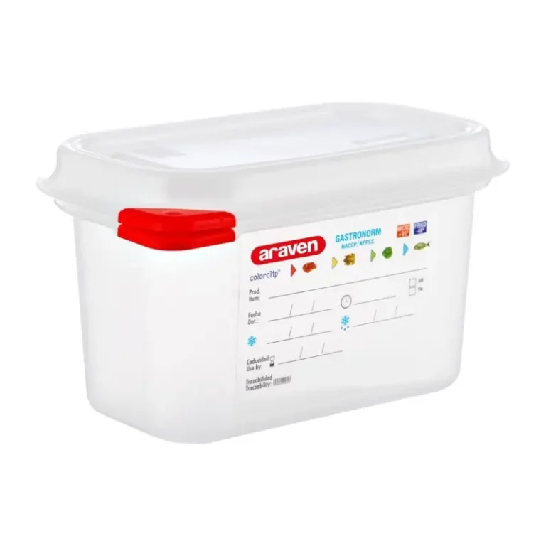 Boîtes alimentaires Araven GN 1/9 hermétiques 1 L