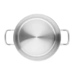 Braisière inox Vogue – 280 mm – 9,5 L – Fond aluminium 6 mm – Induction – vue 4