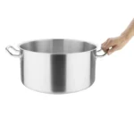 Braisière inox Vogue – 360 mm – 18,5 L – Fond aluminium 6 mm – Induction – vue 2