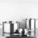 Braisière inox Vogue – 360 mm – 18,5 L – Fond aluminium 6 mm – Induction – vue 3