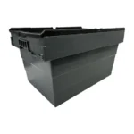 Caisse de transport Vogue noire 600 x 400 mm – vue 2