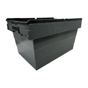 Caisse de transport Vogue noire 600 x 400 mm – vue 2